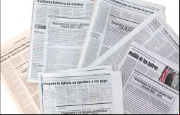 La solicitada del grupo AFTA en diarios argentinos (Foto crédito La Nación)