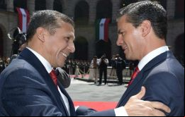 Humala inicia este viernes una visita oficial a México donde será recibido por Peña Nieto