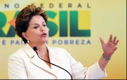 “Que paren de culparnos a nosotros, porque estamos listos”, dijo Rousseff ante una asamblea de productores rurales 