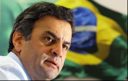 ”Sufrimos las amarras de la vinculación ideológica mientras el mundo avanza”, apuntó el candidato Neves