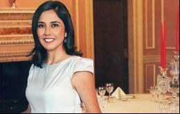 Con 38 años, formada en Ciencias Políticas en la Sorbonne de París es dueña de un protagonismo que llega a eclipsar a su esposo muchas veces