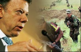 Santos apura el paso del proceso de paz y esta semana nombra comisión de altos oficiales militares para acordar el cese de fuego 