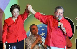 “Todos saben que mi segundo mandato fue mejor que el primero” y “con Dilma va a ser así”, declaró Lula