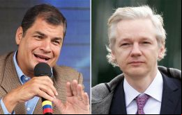 Correa indicó que la justicia sueca podría escuchar la declaración de Assange en la embajada o por videoconferencia.