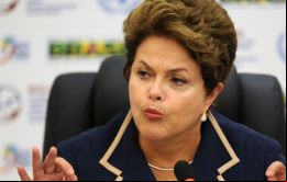 “Sin el respaldo de la población no tendremos fuerza para hacer los cambios”, dijo la jefa de Estado en una entrevista al diario O Estado de Sao Paulo