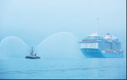Quantum of the Seas, el primer smartship del mundo cuyo viaje inaugural zarpó esta semana desde Nueva York.