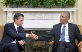 Peña Nieto y Obama reunidos en la Casa Blanca en el marco de una nueva ronda del Diálogo Económico de Alto Nivel 