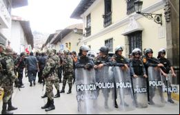 Hace seis meses se decretó el estado de excepción en Echárate por protestas sociales contra la construcción de un gasoducto, que dejó dos personas muertas