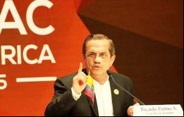 “El bloqueo es ilegal (..) y tan infame que es rechazado por 188 países del mundo”, subrayó Patiño. Ecuador heredará de Costa Rica la secretaría de Celac