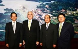 En 2014 Quijano recibió a una delegación de China Harbour Engineering Company (CHEC) que esta semana repiten la visita 