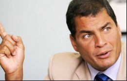 ...son los kamikazes, los talibanes, incluso la derecha, le hacen el favor a la derecha, hay infiltración de la CIA, para desgastar a nuestro gobierno dijo Correa