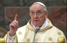 El papa subrayó que la masacre generalmente viene considerada como 'el primer genocidio del siglo XX', un término que Turquía rechaza tajantemente.