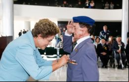 Los uniformados condecorados formaban parte del contingente de 25.334 soldados de la Fuerza Expedicionaria Brasileña