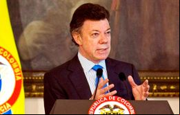 Human Right Watch reconoció que en nuestro gobierno no hay ninguna persecución del Estado contra periodistas, sostuvo el presidente Santos