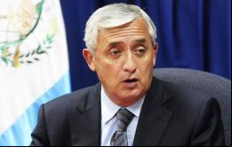 “Yo tengo un mandato constitucional y estoy dispuesto a cumplirlo”, declaró el presidente Pérez Molina en respuesta a las manifestaciones