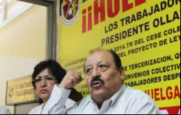 Según Cercas la ley de tercerización permite eliminar los beneficios de obreros en planilla y atenta contra la libertad sindical