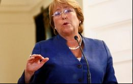 La sociedad chilena ha dicho basta a los abusos, privilegios y corrupción, dijo  Bachelet respecto a los escándalos que han salpicado incluso a su gobierno 