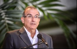 Desde La Habana enviamos un mensaje de solidaridad a la familia de la niña de 7 años, fallecida por el impacto de una mina, declaró Humberto de la Calle