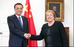 El primer ministro indicó China está dispuesta a negociar una profundización del tratado de libre comercio (TLC) con Chile, que cumple diez años.