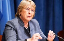 Bachelet viajará el próximo 2 de junio a Italia, donde se reunirá con las autoridades de ese país, y el 5 de junio será recibida por el papa en el Vaticano.