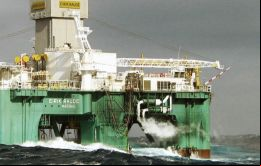 Las petroleras que operan en la actual ronda de perforaciones comparten la plataforma semi sumergible Eirik Raude