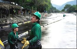 Según Ecopetrol este año los ataques contra los oleoductos ya suman 34, el más grave de ellos con un derrame de 1,5 millones de litros de crudo