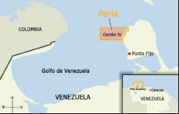  Repsol y la compañía italiana Eni descubrieron en 2009 el bloque Cardón IV, en el que se encuentra el campo Perla