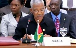 El presidente de Guyana Granger pidió el apoyo del bloque en el conflicto que su país mantiene con Venezuela por la región del Esequibo