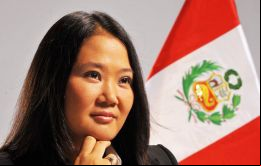 Keiko considerada amiga del libre mercado e inversión privada, disputó la presidencia en 2011 contra el presidente Humala, que la derrotó en un balotaje.