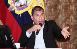 “Le hacen daño al país, no al Gobierno. Todos a trabajar con más ahínco por la Patria nueva. A rechazar el viejo país de palos, piedras y abusos”, dijo Correa
