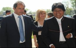 Por la tarde, Morales recorrerá junto a Scioli la ciudad de La Plata, capital provincial, donde realizarán una caminata junto a la comunidad boliviana local