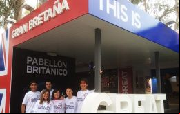 Pabellón  británico en la Rural del Prado 2015