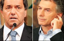 Scioli tendría 41,3% de intención de voto, seguido del conservador alcalde de Buenos Aires Mauricio Macri, con 30,5%, sin posibilidad de una segunda vuelta.