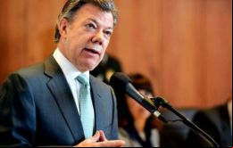  “Celebro los buenos resultados de los partidos que conforman la coalición de Gobierno, confirma que el pueblo colombiano quiere la paz” dijo Santos 
