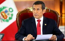 Humala, que no aludió a la polémica con Chile, enfatizó que la decisión de su gobierno cumplió con “un viejo anhelo” de los pobladores de Tacna