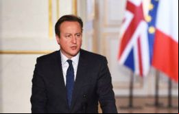 En el Palacio del Elíseo Cameron sostuvo que la amenaza es “común” y que su país debe intervenir en Siria; adelantó que presentará el tema al Parlamento