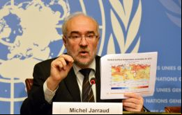”El estado del clima mundial en 2015 hará historia por varios motivos”, declaró el secretario general de la OMM, Michel Jarraud. 