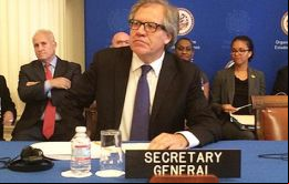 Ser basura sería ser indulgente con la muerte violenta, con las amenazas, con las razones del miedo escribió Almagro en su carta a Maduro
