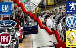 En la baja de octubre impactaron la industria automotriz que se retrajo un 25,4% en forma interanual y un 14,5% respecto de septiembre último.