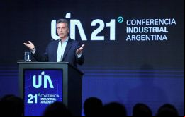 “A partir de hoy no habrá más retenciones a la exportación industrial” y “hay que premiar al que se anima a invertir” sostuvo Macri ante la UIA