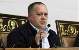 Estamos protegiéndolos de la arremetida fascista, dijo el presidente de la Asamblea y número dos del chavismo Diosdado Cabello