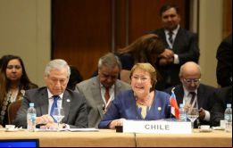  Bachelet resaltó lo beneficioso para Chile que es Mercosur ya que los países del bloque reciben la cuarta parte de la exportación de manufactura chilena. 