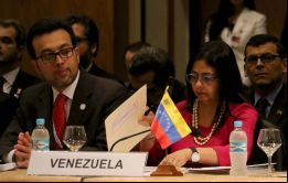Según la canciller Delcy Rodríguez, Venezuela está abierta a debatir sobre los derechos humanos pero sin doble moral. 