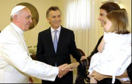 La última reunión fue en 2013 cuando el actual presidente aún era jefe del gobierno de Buenos Aires. Macri fue a Roma junto a su esposa Juliana y su hija Antonia. 