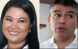 Según Ipsos, publicado por El Comercio, Fujimori recibe 30% de intención de voto, tres puntos menos que en enero pasado, y es seguida por Guzmán con 18%