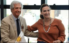 Es muy importante en términos de la región que pensemos en un combate contra el crimen organizado juntos, dijo Michetti tras reunirse con Vázquez