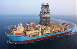El buque MaerskVenturer ya se encuentra perforando en el prospecto Raya-1, bloque 14 a 250 kms de la costa uruguaya 
