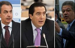 En el diálogo participaron el ex presidente español José Luis Rodríguez Zapatero y los ex gobernantes dominicano Leonel Fernández y panameño Martín Torrijos.
