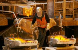 El Índice de Producción Minera registró una caída de 6,2% en abril y retrocedió un 8,0% comparado con el mes anterior debido a la menor producción de cobre.