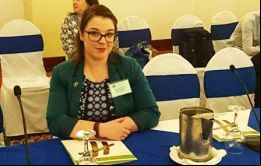 Krysteen Ormond es la representante más joven de las Falklands (27 años) en presentar el caso de las Islas ante el Comité Especial de Descolonización de ONU
